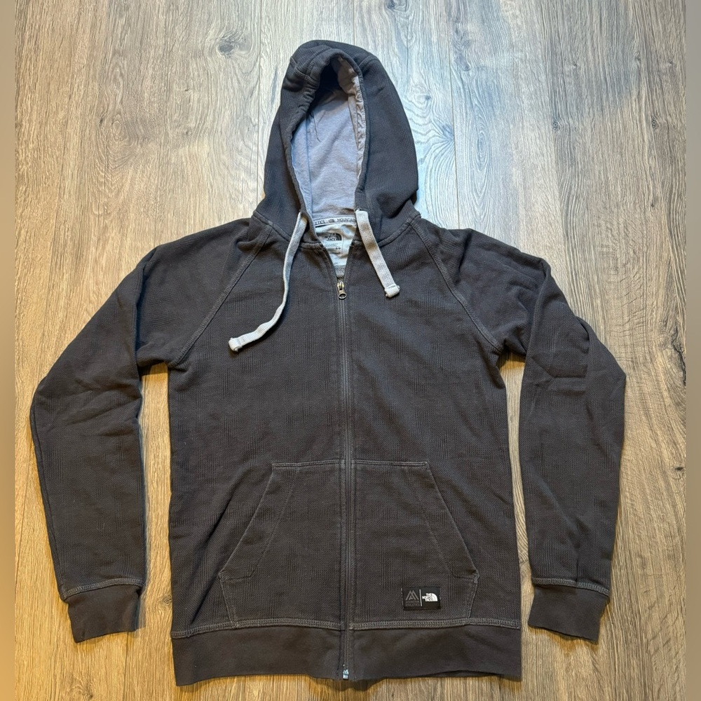 The North Face Mountain Athletics FlashDry Hoodie Men’s S Gray Zip Up Marines